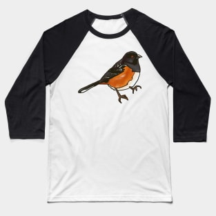 Spotted Towhee Baseball T-Shirt